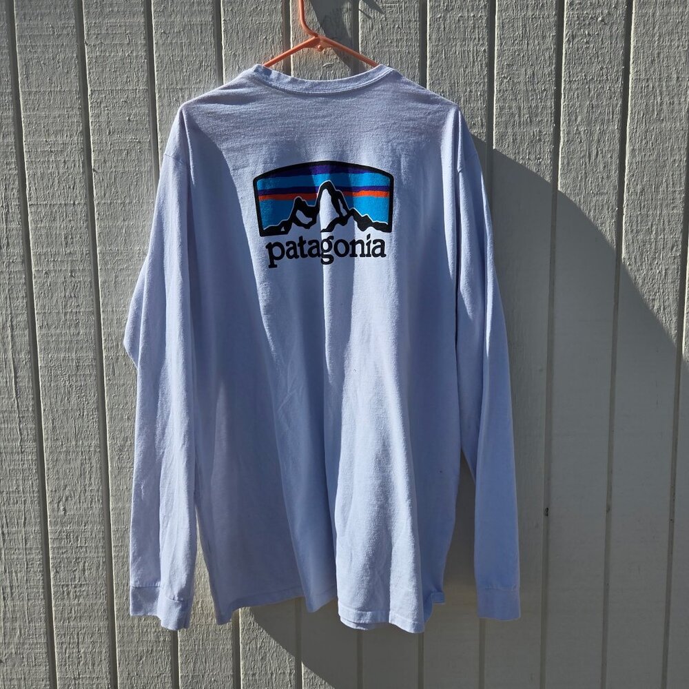 Mens long sleeve patagonia shirt
